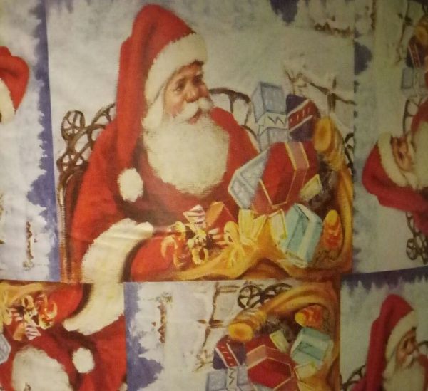 Бумага для упаковки Новогодняя в ассортименте 70x200 см 