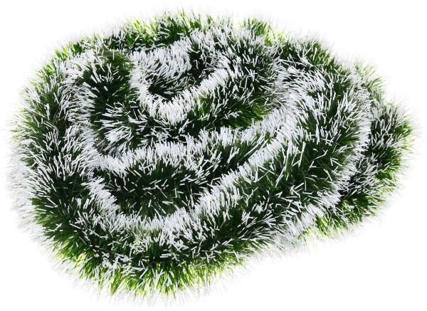 Дождик новогодний элит 7 3 м зеленый/салатовый/белый