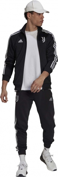 Брюки Adidas JUVE 3S SWT PNT GR2931 р. M черный