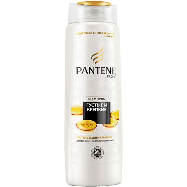 Шампунь Pantene Густые и крепкие 400 мл