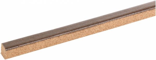 Компенсатор для пола пробковый Corksill гибкий 9,5х15x900 мм орех 