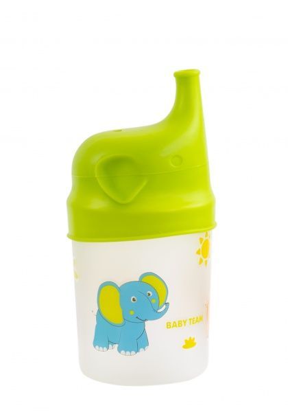 Поильник Baby Team с силиконовой насадкой 200 мл