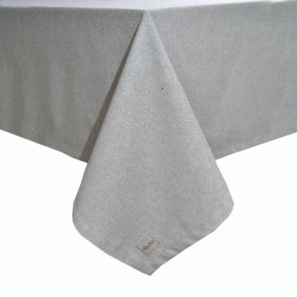 Скатерть Lurex Серая 132x132 см La Nuit 