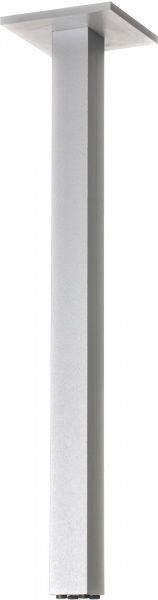 Меблева ніжка S-50 720 мм ДСП алюминий 