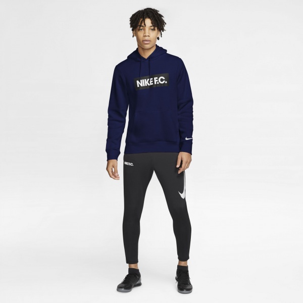 Джемпер Nike M NK FC ESSNTL FLC HOODIE PO CT2011-492 р. M синій