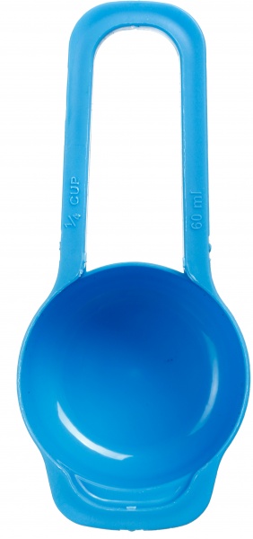 Набор мерных ложек пластик цветные 6 шт