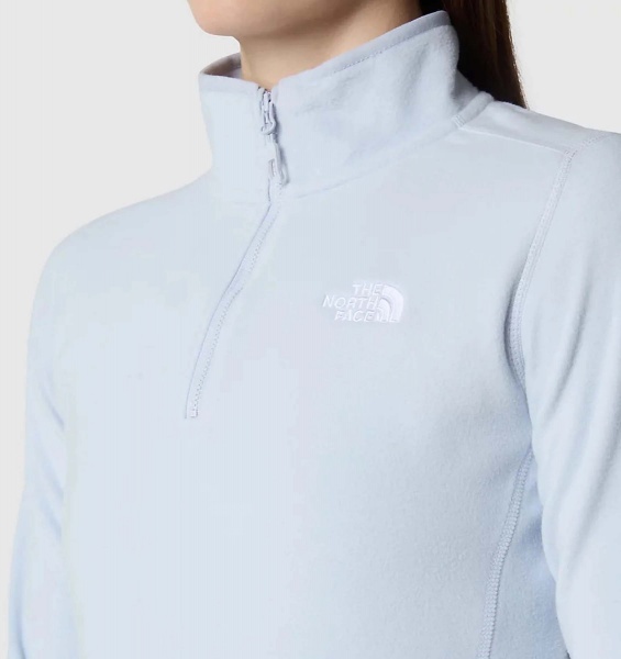 Джемпер THE NORTH FACE W 100 GLACIER 1/4 ZIP - EU NF0A855MI0E1 р.XS голубой
