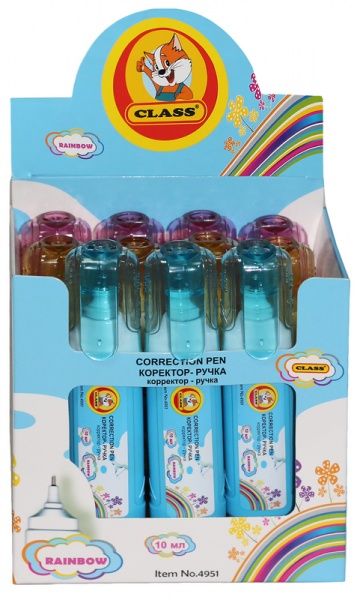 Коректор-ручка CLASS 10 мл колір в асортименті 4951