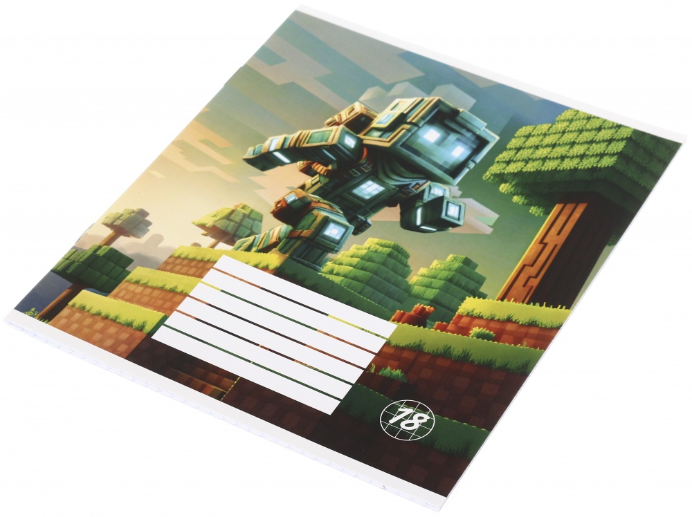 Тетрадь школьная Pixel_25 18 листов в клеточку Nota Bene