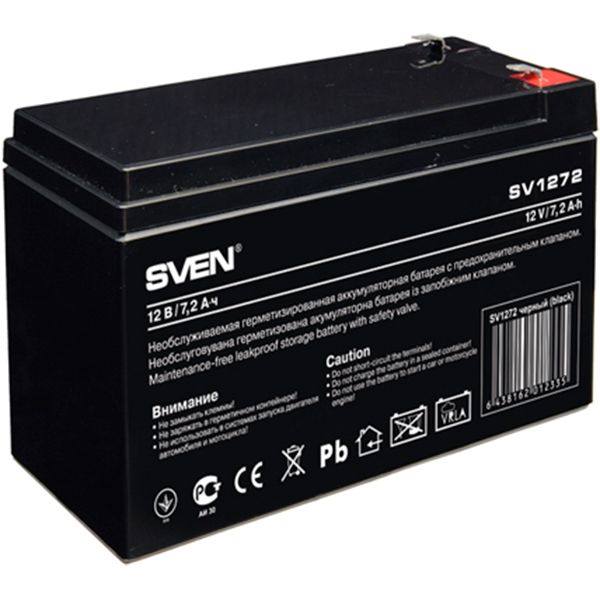 Акумуляторна батарея Sven SV 1272 — фото 1