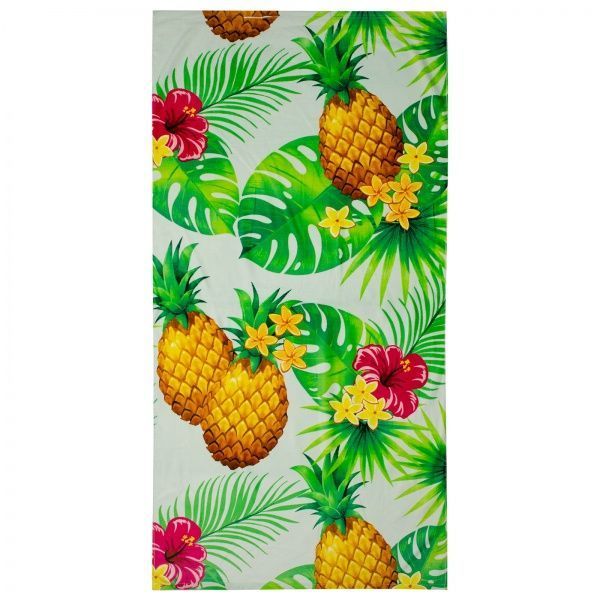 Рушник Ананаси та пальмові гілки 75x150 см різнокольоровий Home Line 