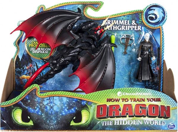 Набір Spin Master Як приручити дракона 3: з дракона Мертвою хватки і вершника Громмеля 