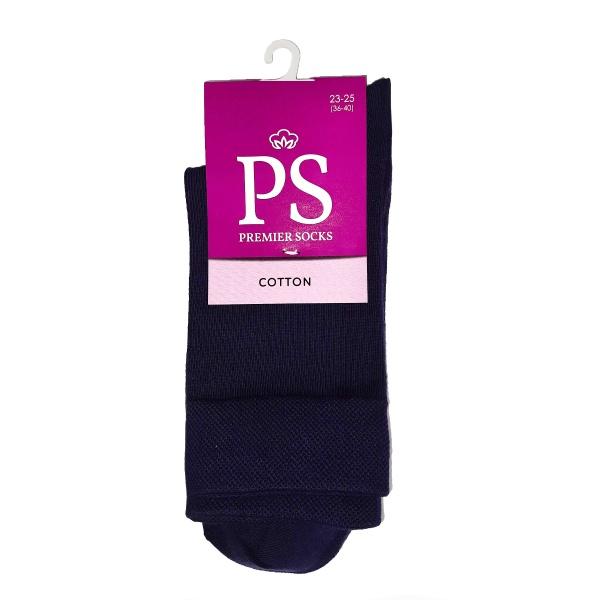 Шкарпетки Premier Socks Еліт класичні р. 23-25 темно-синій 