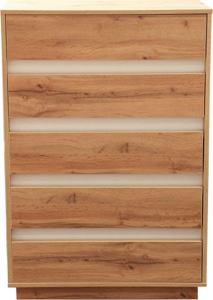 Комод Ріо 5Я дуб золотий/дуб золотий 