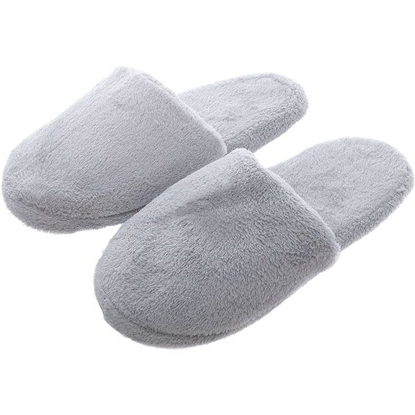 Халат женский La Nuit Plume серый S + обувь