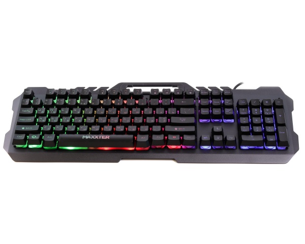 Клавіатура Maxxter KBG-UML-01-UA (KBG-UML-01-UA) 19-keys Anti-Ghosting, метал black 
