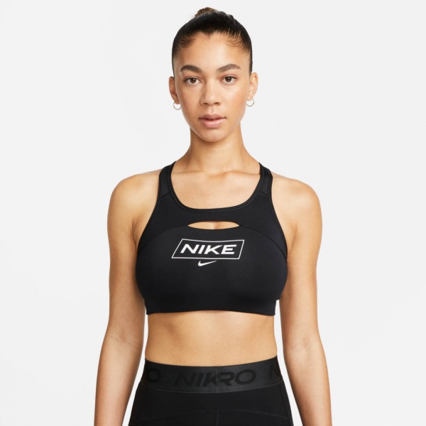 Бра Nike W NP DF SWSH GX BRA NP 6MO DQ5252-010 р.XL чорний