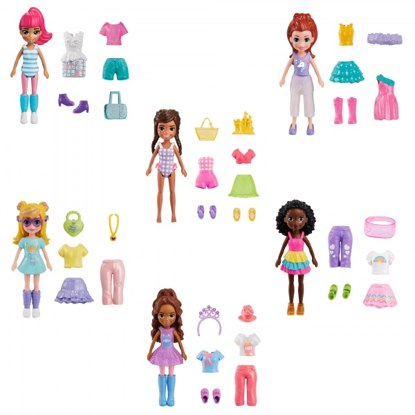 Игровой набор Polly Pocket Маленькая модница(в асс.) HNF50