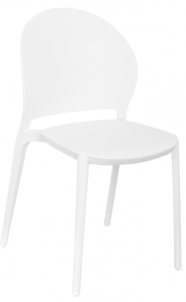Стул Джос пластиковый / белый