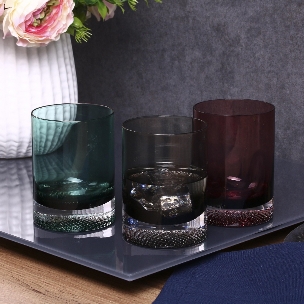 Склянка низька Fiora Scandi Green скло 365 мл 1 шт.