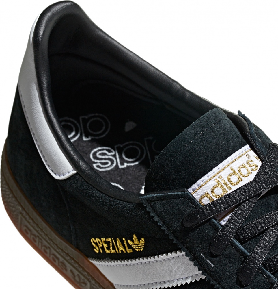 Кроссовки мужские демисезонные Adidas HANDBALL SPEZIAL DB3021 р.45 1/3 черные