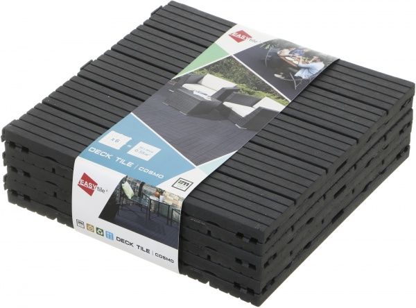 Модульное покрытие Cosmopolitan рифленое 30х30х 6 шт