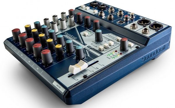 Пульт Soundcraft Микшерный NOTEPAD-8FX 5085984EU 