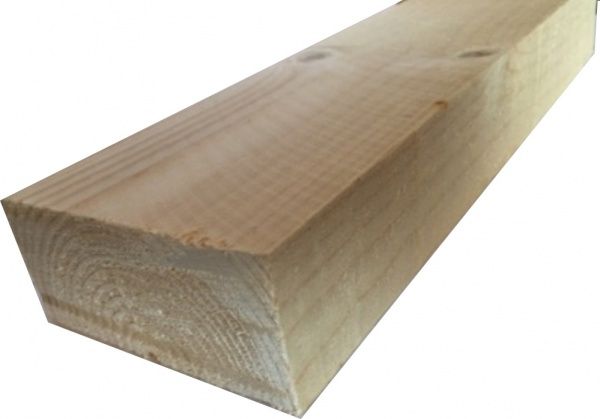 Брус ЦБМ Осмолода цельная конструкция 40х80х3000 мм карпатская ель