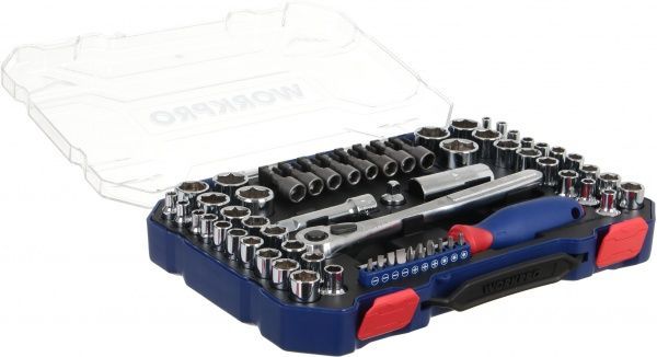 Набір головок і біт WORKPRO 63 шт. W003070