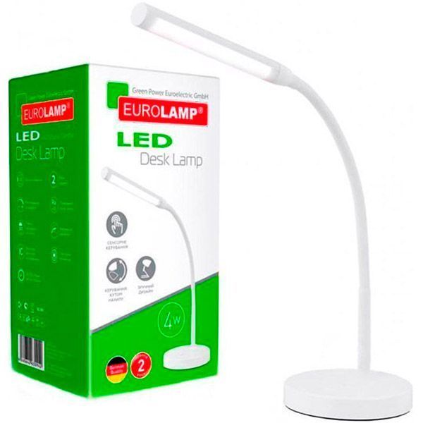 Настольная лампа LED Eurolamp Smart N1 4 Вт dimmable белая