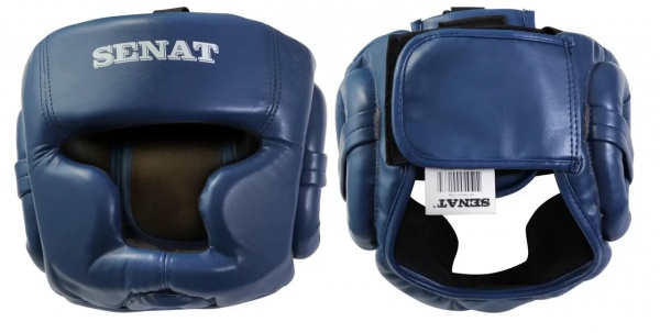Шлем боксерский SENAT р. S 1734-bl синий 