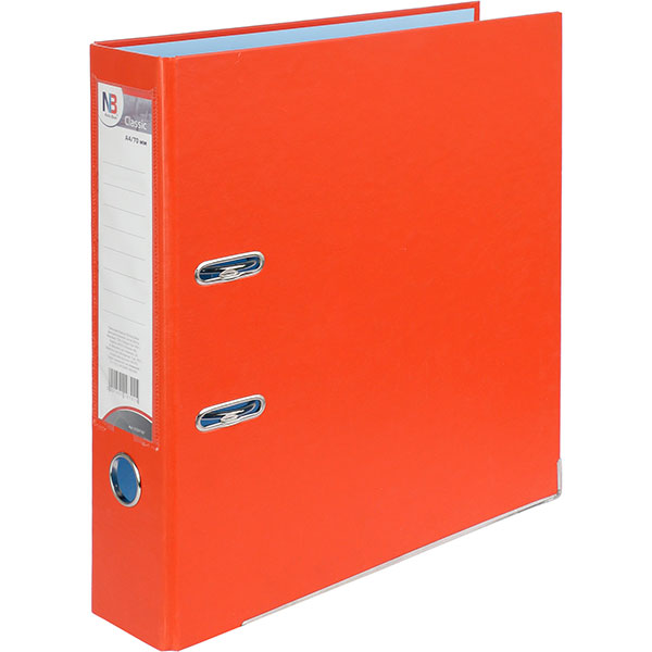 Реєстратор CLASSIC помаранчева А4 70 мм. Nota Bene