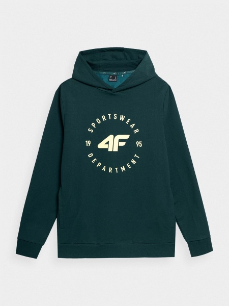 Джемпер 4F H4L22-BLM018-40S р. 3XL зелений меланж