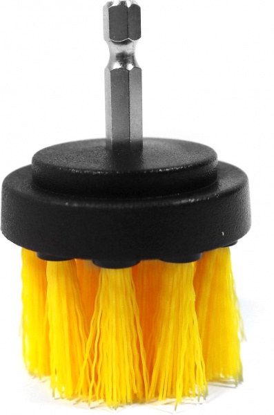 Щітка 51 мм дріт середньої жорсткості жовтий S&R 139002002