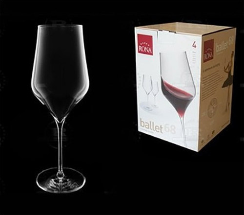Набор бокалов для вина Ballet wine GB4 7457-0-520 520 мл 4 шт. Rona 