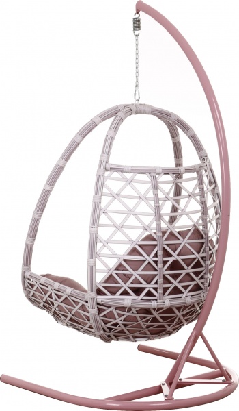 Крісло-кокон Цитрус плетіння ромб прованc