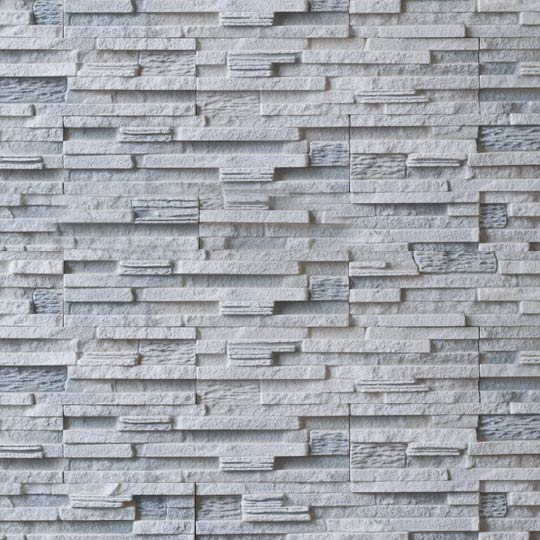 Плитка гипсовая прямая RUSTIKA Верона серая 0,4 кв.м 