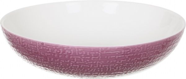 Тарелка суповая Nature 20 см 800 мл пурпурная KRSCB389 Fiora