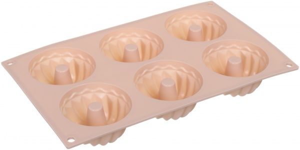 Форма для кексів З втулкою 32х18х2 см 6 шт. 51618432 Flamberg Smart Kitchen