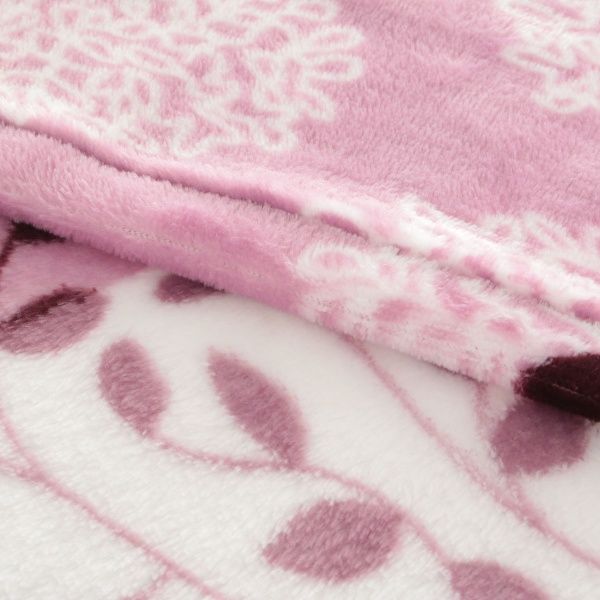 Плед Frannel Tree 160x200 см розовый La Nuit 