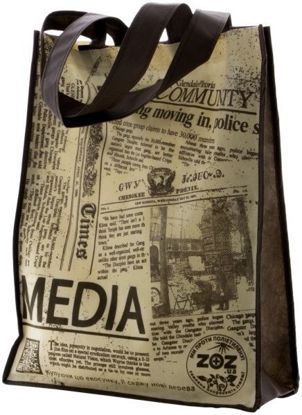 Екосумка ZOZ Медіа бежевий 