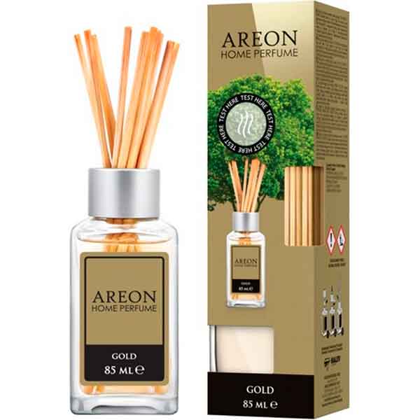 Аромадиффузор для дома АРЕОН Хоум Парфюм 85 мл Люкс Золото 