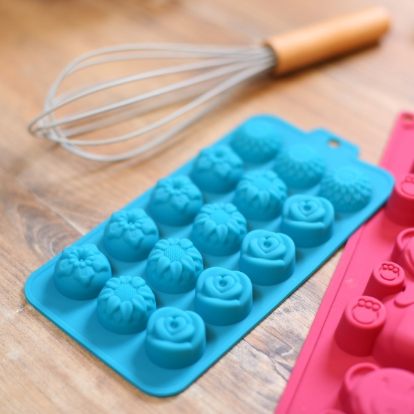 Форма для цукерок Magic Ring Квіти на 15 шт 22х10.5х2 см Flamberg Smart Kitchen