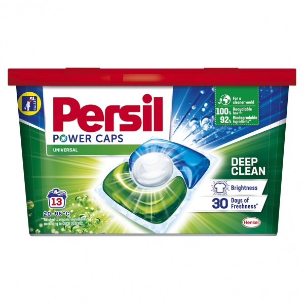Капсулы для машинной стирки Persil Power Caps Универсал 13 шт. 