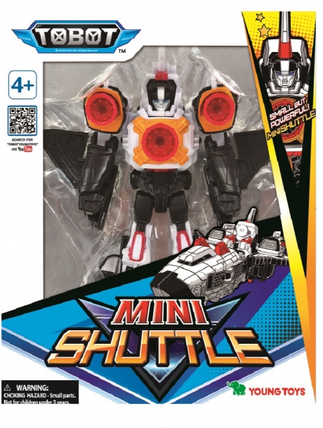 Игрушка-трансформер Tobot Детективы Галактики мини Шаттл 301098 