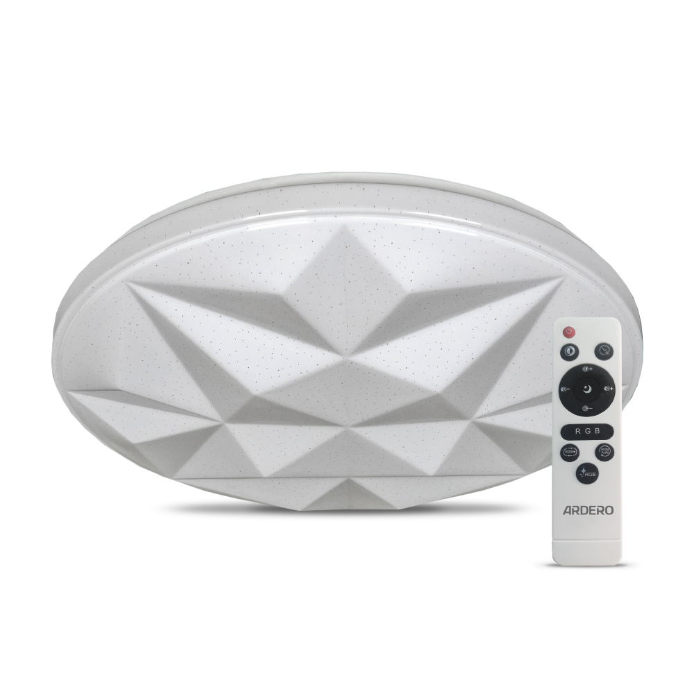 Світильник світлодіодний ARDERO AL5000-2ARD 72W 5400Lm AMBER білий 2700-6500 RGB К