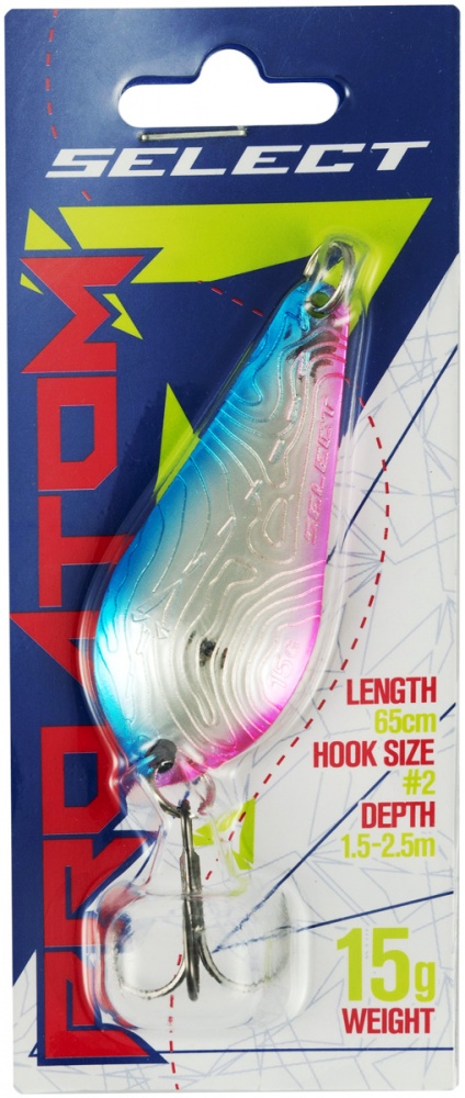Блесна Select ProAtom 15.0g 65mm #05 15 г Блесна Select ProAtom 15.0g 65mm #05