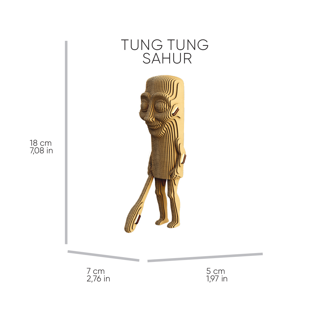 Конструктор картонный Cartonic 3D Puzzle TRALALERO TRALALA & FRIENDS