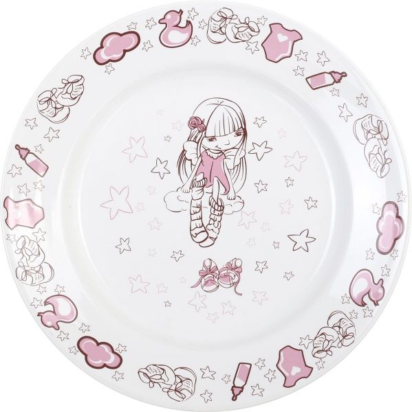 Тарілка десертна Рожеві сни 20 см Farn