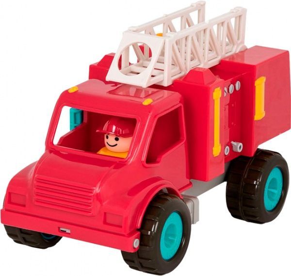 Автомобиль Battat серии Первые машинки - Пожарная с 2 фигурками